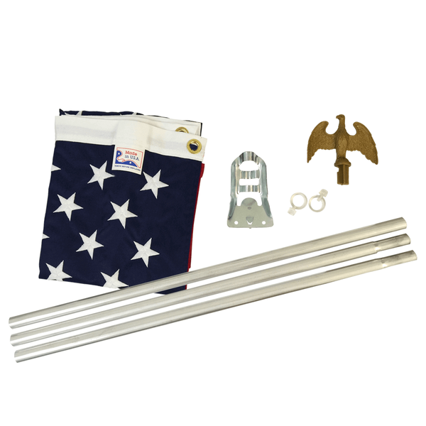 Global Flags Unlimited American Outdoor Flag Kit - 3'x5' 208287